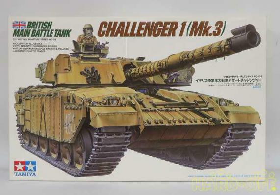 1:35 British Challenger 1 (Mk.3) Tamiya Model Kit: 35154 - Image 1