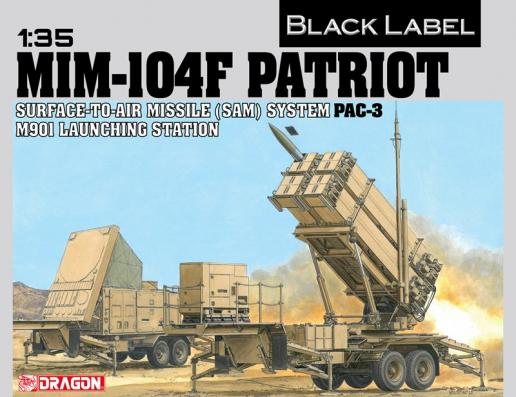 1:35 MIM-104F Patriot Surface To Air Missile System Dragon Model Kit: 3563 - Image 1