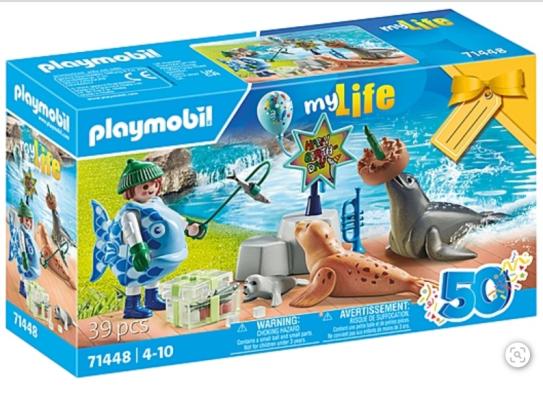 Playmobil 71448 - Keeper With Animals - Image 1