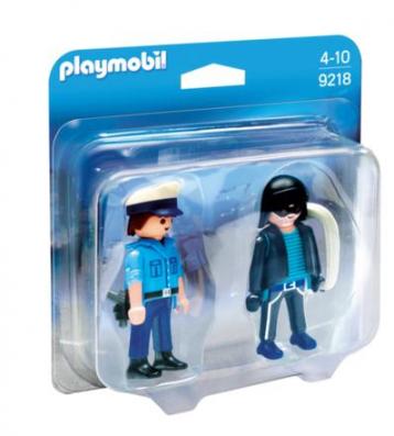 Playmobil 9218 - Policeman And Burglar Duo Pack - Image 1