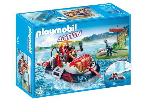 Playmobil 9435 - Dino Hovercraft With Underwater Motor - Image 1