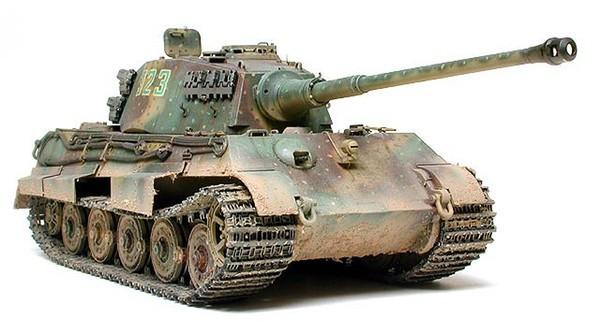1:35 German King Tiger (Production Turret) Tamiya Model Kit: 35164 - Image 1