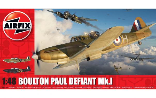 1:48 Boulton Paul Defiant Mk.I Airfix Model Kit: A05128A - Image 1