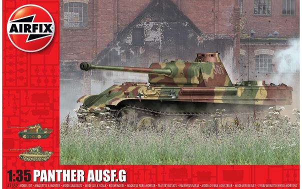 1:35 Panther Ausf.G Airfix Model Kit: A1352 - Image 1