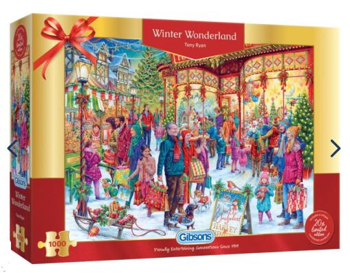 1000 Piece - Winter Wonderland Limited Edition GIbsons Jigsaw Puzzle G2022 - Image 2