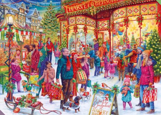 1000 Piece - Winter Wonderland Limited Edition GIbsons Jigsaw Puzzle G2022 - Image 1
