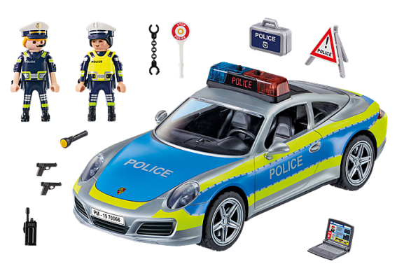 Playmobil 70066 - Porsche 911 Carrera 4S Police - Image 2