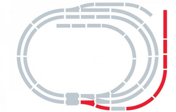 Hornby Track Extension Pack E Set - R8225 - Image 2