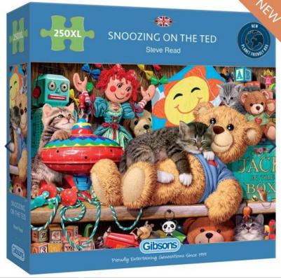 250XL Piece - Snoozing On The Ted Gibsons Jigsaw Puzzle G2719 - Image 1