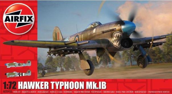 1:72 Hawker Typhoon Mk.IB Airfix Model Kit: A02041A - Image 1
