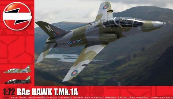 1:72 BAe Hawk T.Mk.1A Airfix Model Kit: A03085A - Image 1