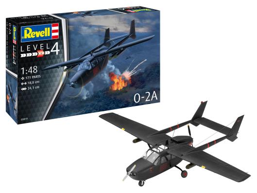 1:48 O-2A Revell Model Kit: 03819 - Image 1