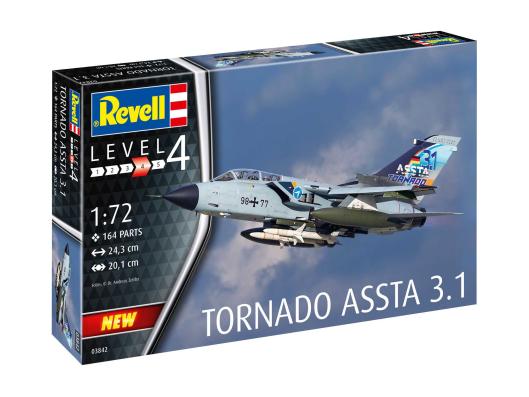 1:72 Tornado Assta 3.1 Revell Model Kit: 03842 - Image 1