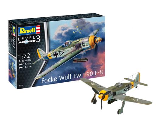 1:72 Focke Wulf Fw 190 F-8 Revell Model Kit: 03898 - Image 1