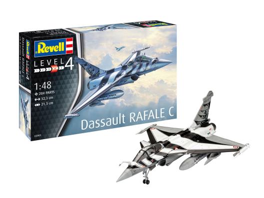 1:48 Dassault Aviation Rafale C Revell Model Kit: 03901 - Image 1