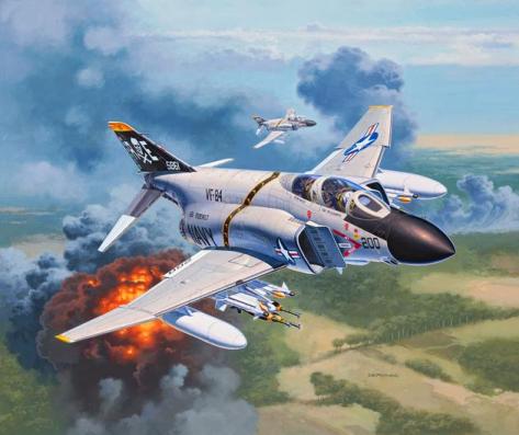 1:72 F-4J Phantom II Revell Model Kit: 03941 - Image 1