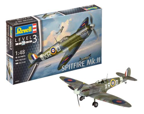 1:48 SPitfire Mk.II Revell Model Kit: 03959 - Image 1