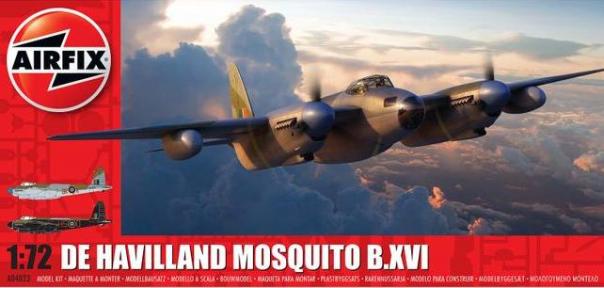 1:72 De Havilland Mosquito B.XVI Airfix Model Kit: A04023 - Image 1