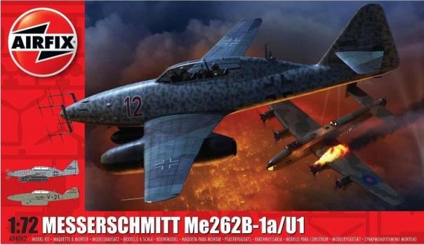 1:72 Messerschmitt Me262B-1A/U1 Airfix Model Kit: A04062 - Image 1