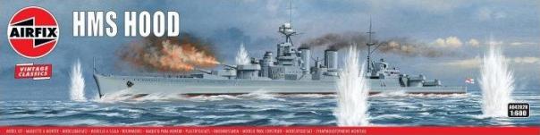 1:600 HMS Hood Airfix Vintage Classics Model Kit: A04202V - Image 1