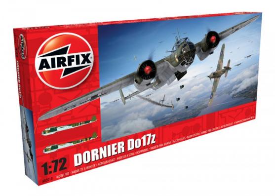 1:72 Dornier Do17z Airfix Model Kit: A05010 - Image 1