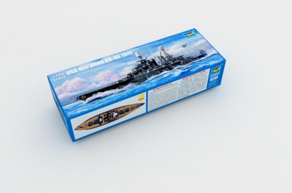 1:700 USS Maryland BB-46 1941 Trumpeter Model Kit: TM05769 - Image 1