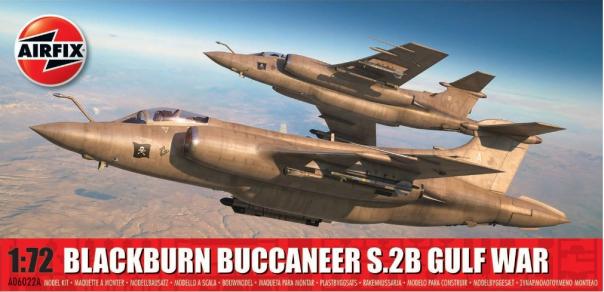 1:72 Blackburn Buccaneer S.2B Gulf War Airfix Model Kit: A06022A - Image 1