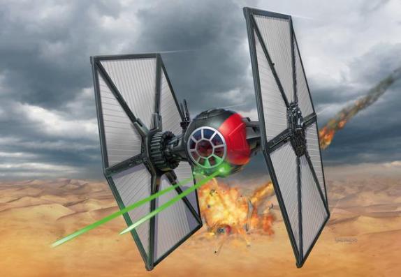 Star Wars - The Force Awakens: 1:35 First Order Special Forces TIE Fighter Snap Together Revell Model Kit: 06693 - Image 1