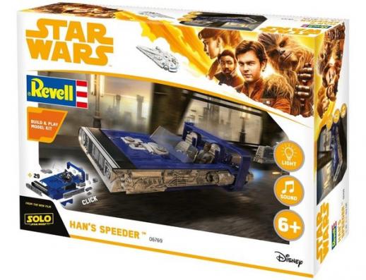 SOLO A Star Wars Story: Han's Speeder Build & Play Revell Model Kit: 06769 - Image 1