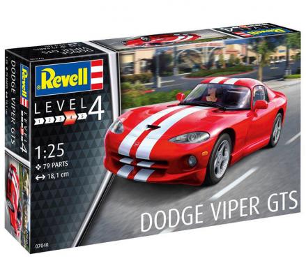 1:25 Dodge Viper GTS Revell Model Kit: 07040 - Image 1