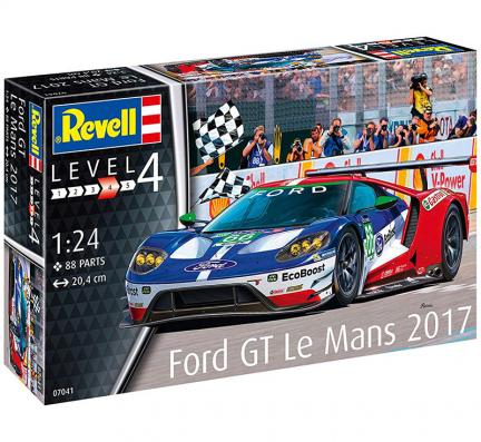 1:24 Ford GT Le Mans 2017 Revell Model Kit: 07041 - Image 1