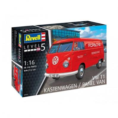 1:16 VW T1 Panel Van Revell Model Kit: 07049 - Image 1