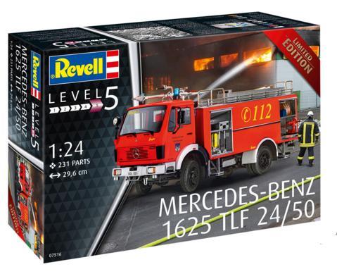 1:24 Mercedes-Benz 1625 TLF 24/50 Revell Model Kit: 07516 - Image 1