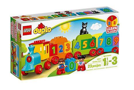Lego Duplo 10847 - Number Train - Image 1
