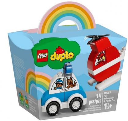 Lego Duplo 10957 - Fire Helicopter & Police Car - Image 1