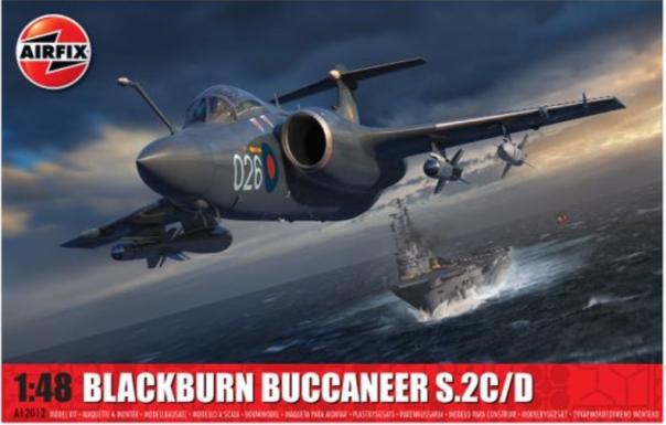 1:48 Blackburn Buccaneer S.2C/D Airfix Model Kit: A12012 - Image 1