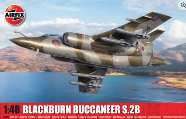 1:48 Blackburn Buccaneer S.2B Airfix Model Kit: A12014 - Image 1