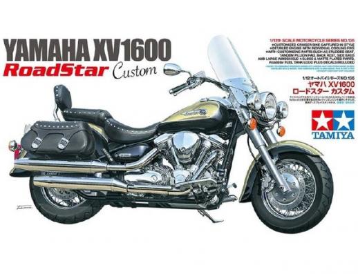 1:12 Yamaha XV1600 Tamiya Model Kit: 14135 - Image 1