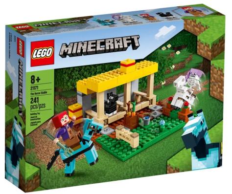Lego Minecraft 21171 - The Horse Stable - Image 1