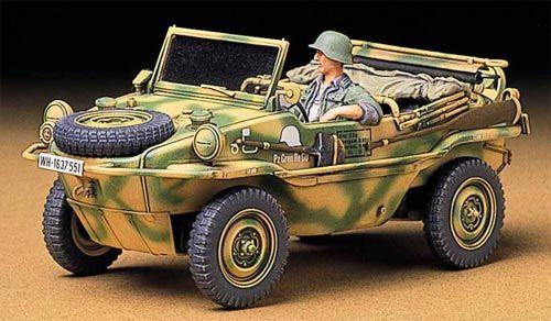 1:35 German Schwimmwagen Type 166 Tamiya Model Kit: 35224 - Image 1