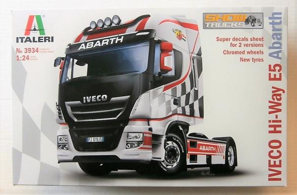 1:24 IVECO Hi-Way E5 Abarth Italeri Model Kit: 3934 - Image 1