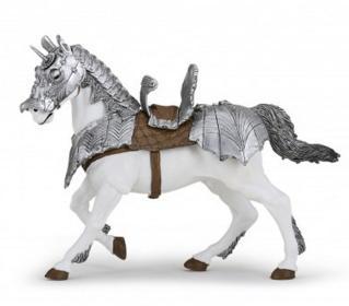 Horse In Armour Papo Figure - 39799 - Image 1