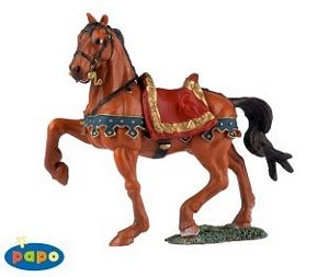 Caesers Horse Papo Figure - 39805 - Image 1
