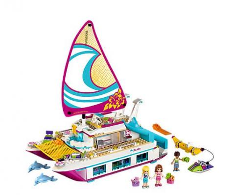 Lego Friends 41317 - Sunshine Catamaran - Image 1