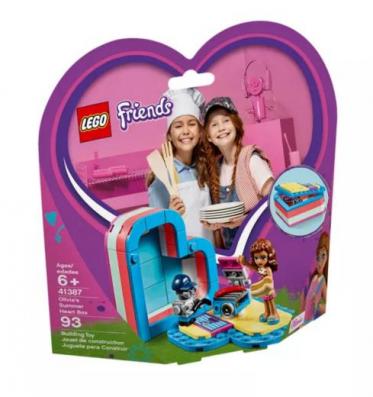 Lego Friends 41387 - Olivia's Summer Heart Box - Image 1