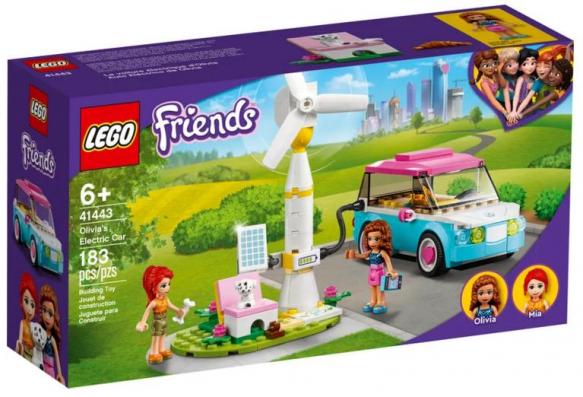 Lego Friends 41443 - Olivia's Electric Car - Image 1