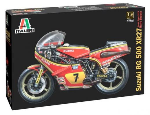 1:9 Suzuki RG 500 XR27 Italeri Model Kit: 4644 - Image 1