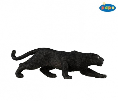 Black Leopard Papo Figure - 50026 - Image 1