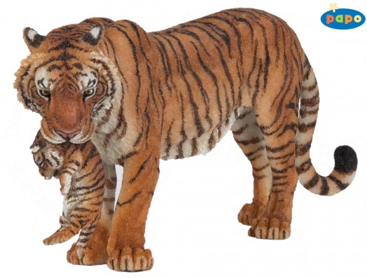Tigress With Cub Papo Figure - 50118 - Image 1