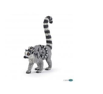 Lemur And Baby Papo Figure - 50173 - Image 1